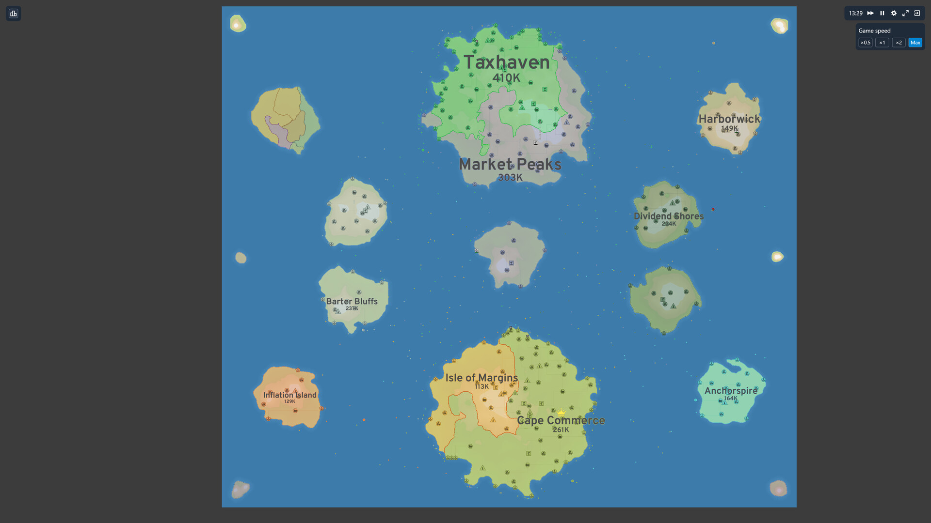 OpenFront Game screenshot